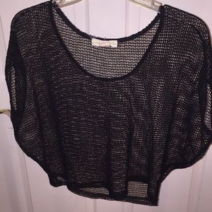 Fish net crop top
